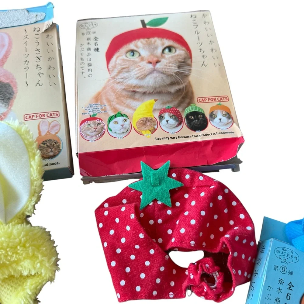 Cat Hats 5 Asian cat hats costumes holidays
